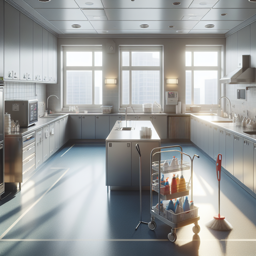 Generální úklid kuchyně: Průvodce pro nemocnice