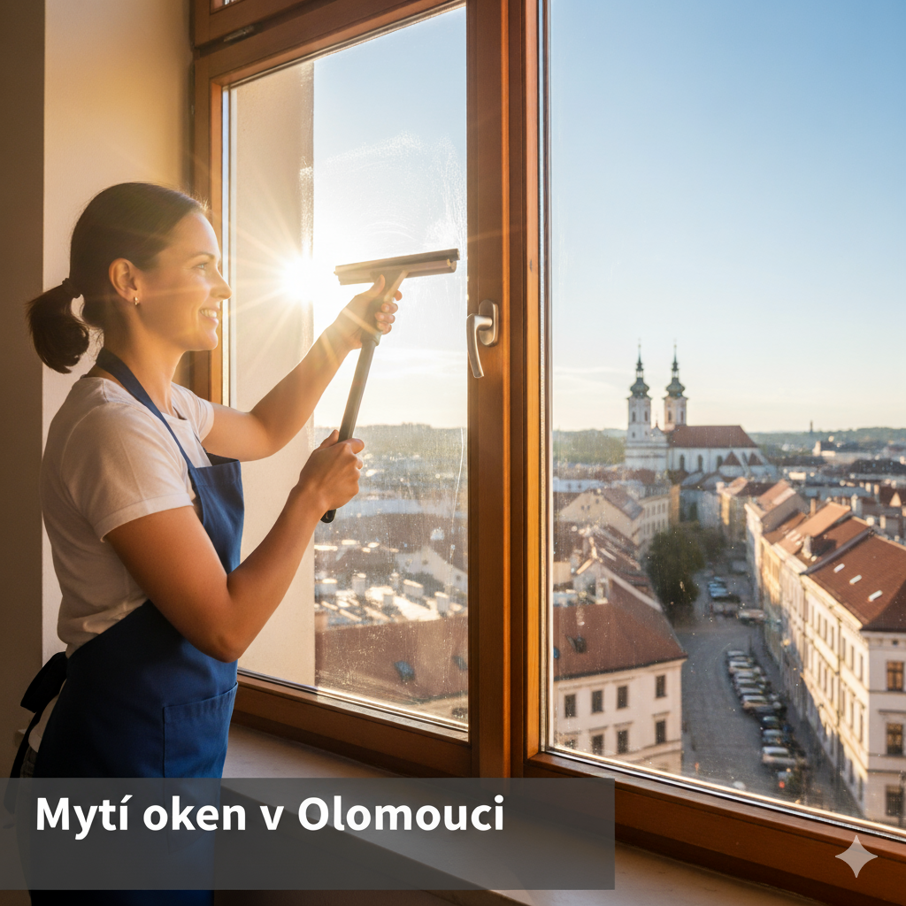 Mytí oken v Olomouci: Průvodce pro výhled bez jediné šmouhy