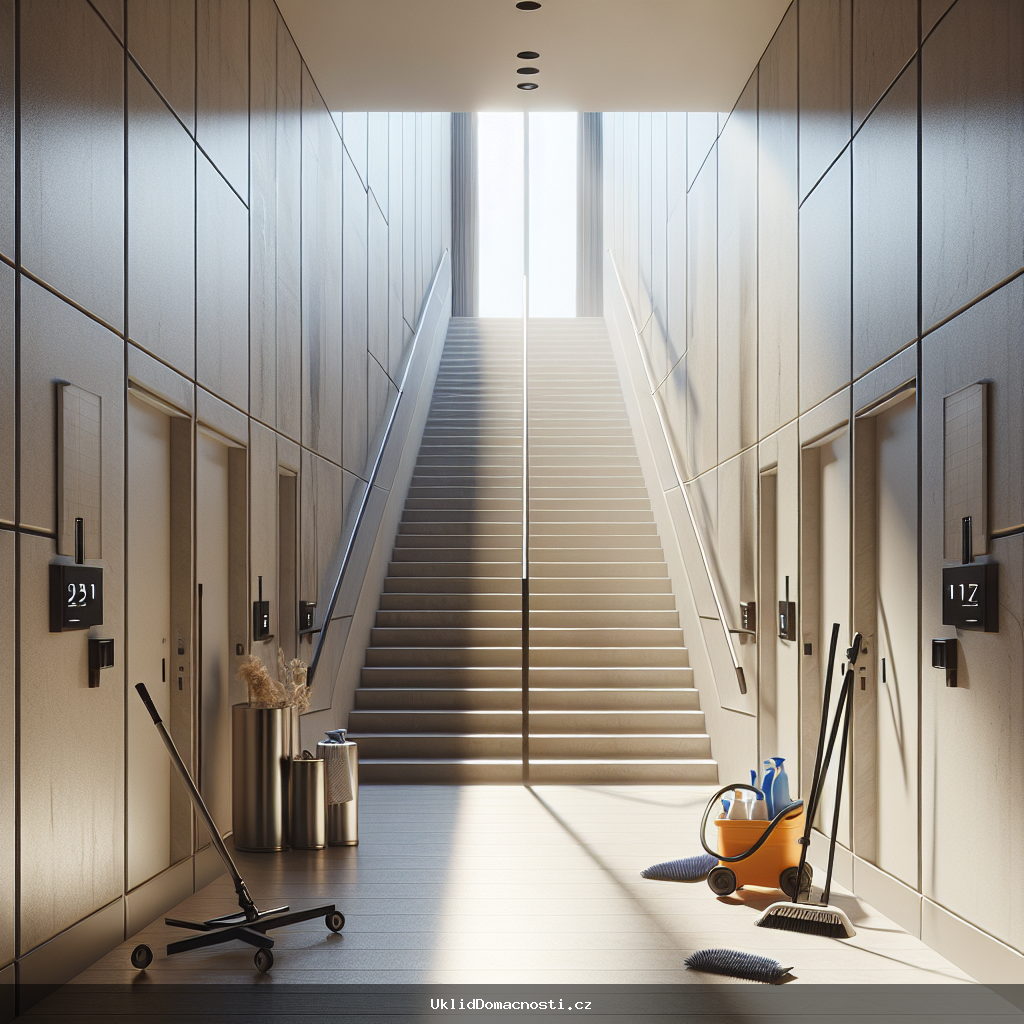Generální úklid chodeb a schodiště: krok za krokem k dokonalosti